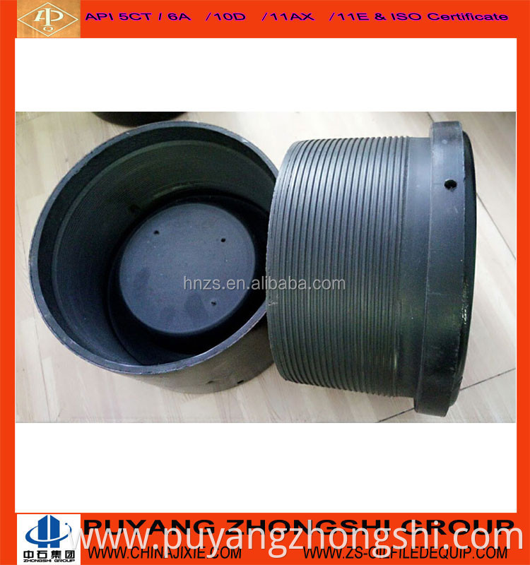 China API Drill Pipe Steel Thread Protectors Heavy Duty Plastic Tubing Protectors